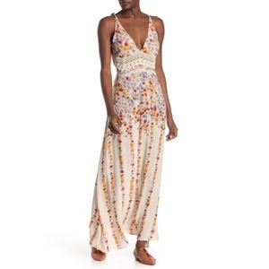 Free People Claire Floral Maxi Dress